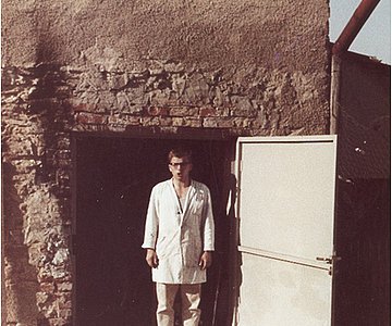 1968 Erste Werkstatt: ehemaliger Kuhstall