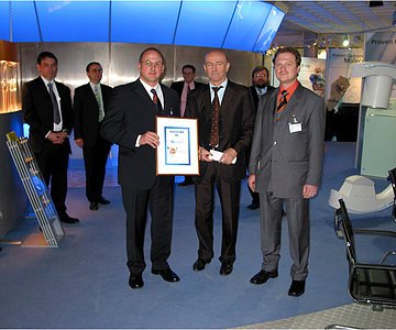 2005 Lieferant des Jahres bei Siemens